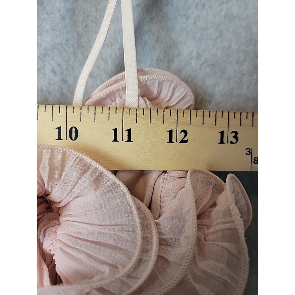 Intimately Free People For The Frill Of It Pink Ruffled Bodysuit Women's XS - Picture 10 of 13